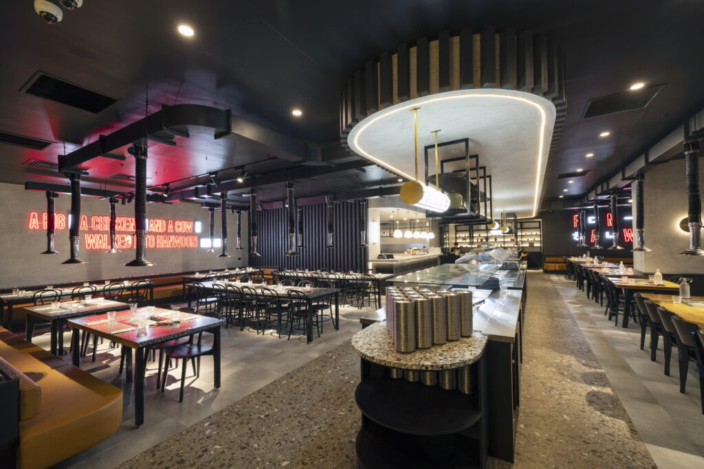 Hanwoori KBBQ Interior Design